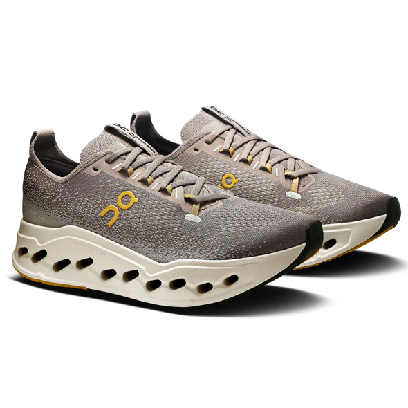 ON FOOTWEAR Men's Cloudsurfer Max Cinder/Pelican Running Shoes
