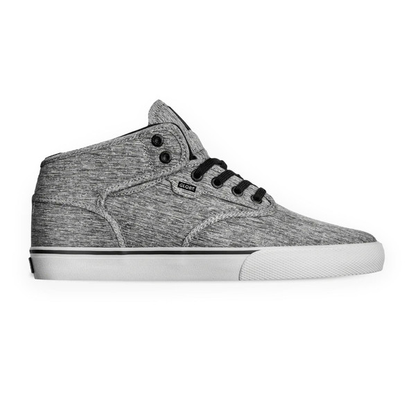 GLOBE Men's Motley Mid Grey Chambray Skateboarding Shoes
