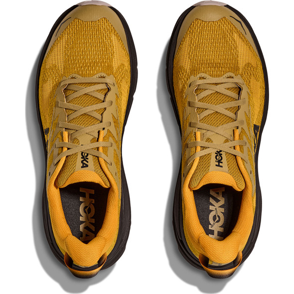 HOKA Men's Challenger 8 Mustard Seed/Black Shoes