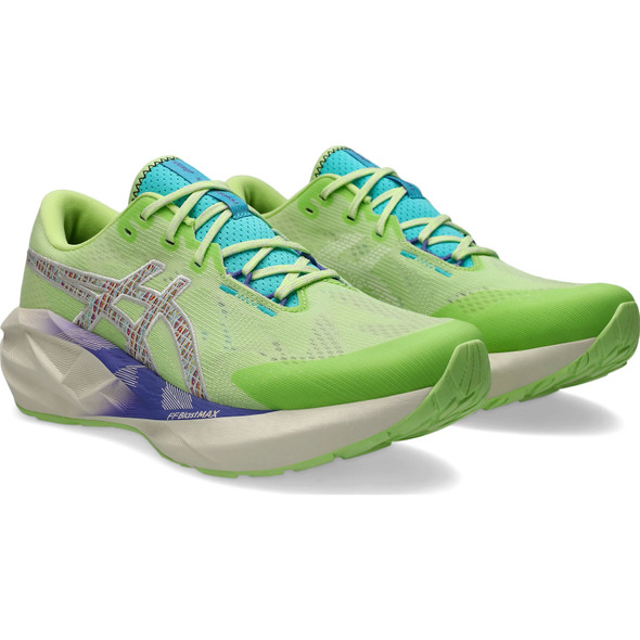 ASICS Men's Novablast 5 TR Nature Bathing/Lime Green Shoes