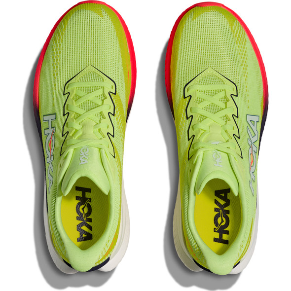 HOKA Men's Mach X 3 Neon Yuzu/Squid Ink Shoes