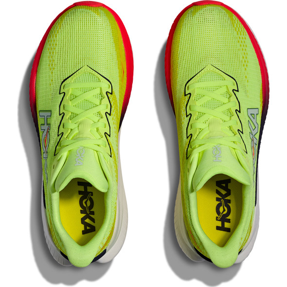 HOKA Women's Mach X 3 Neon Yuzu/Squid Ink Shoes