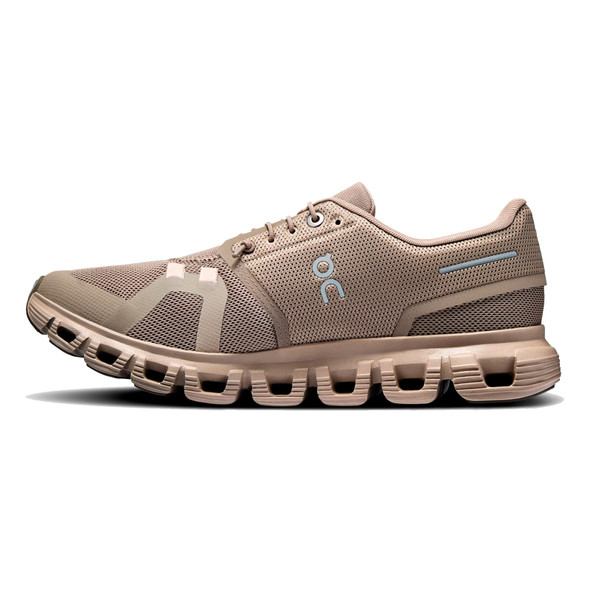 ON FOOTWEAR Women's Cloud 6 Navy/Stone Shoe - Free Shipping