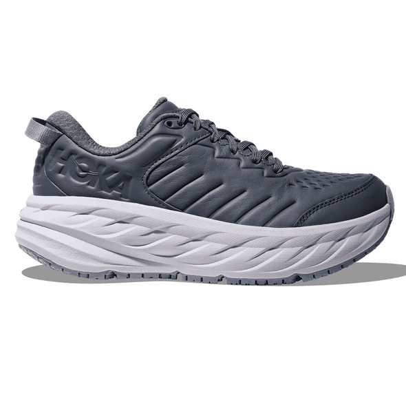 HOKA Women's Bondi SR Faded Navy/Berry Patch Running Shoes