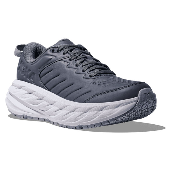 HOKA Women's Bondi SR Faded Navy/Berry Patch Running Shoes