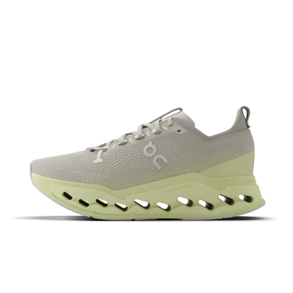 ON FOOTWEAR Men's Cloudsurfer Max Pelican/Limelight Running Shoes