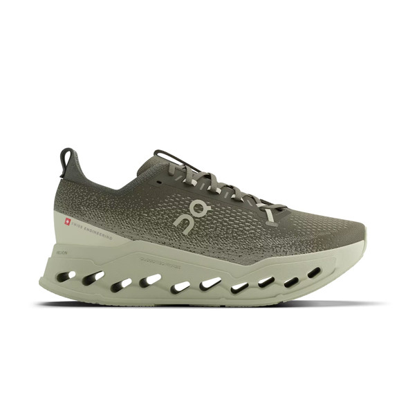 ON FOOTWEAR Men's Cloudsurfer Max Olive/Seedling Running Shoes