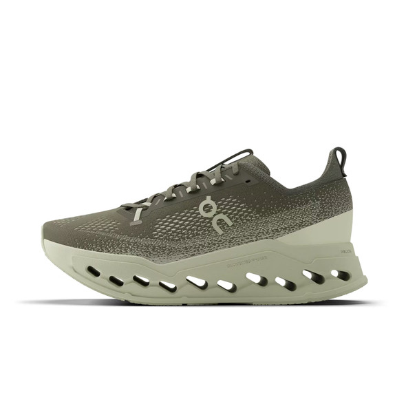 ON FOOTWEAR Men's Cloudsurfer Max Olive/Seedling Running Shoes