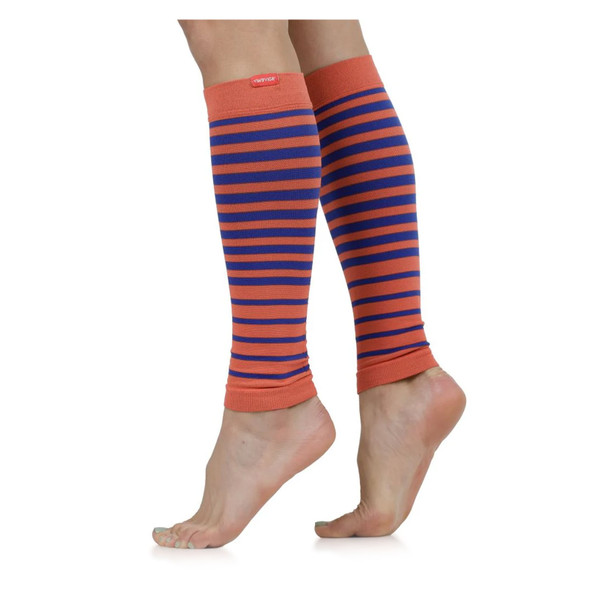 Falling Sripe Indigo/Orange