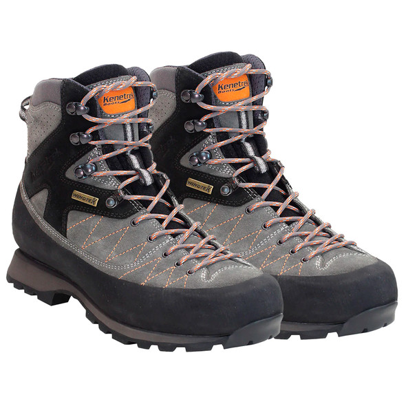 KENETREK Bridger High Gray Hiking Boots