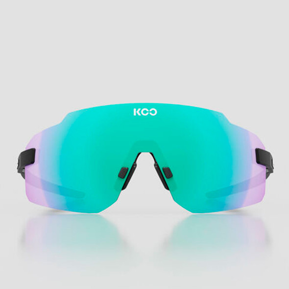 KOO Supernova Black Matt/Green Sport Sunglasses (OEY00007-912)