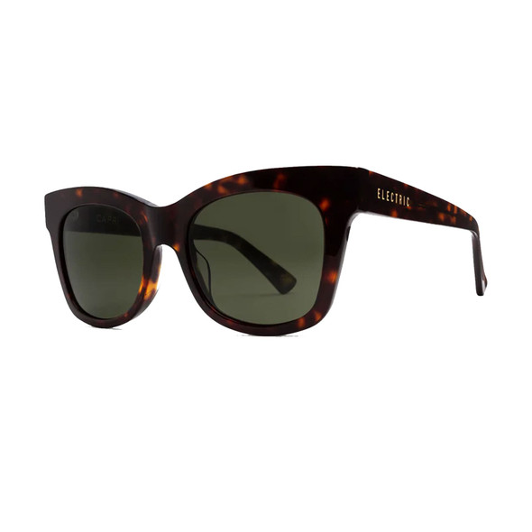 ELECTRIC Capri Tortoise/Grey Polarized Sunglasses (EE21075642)