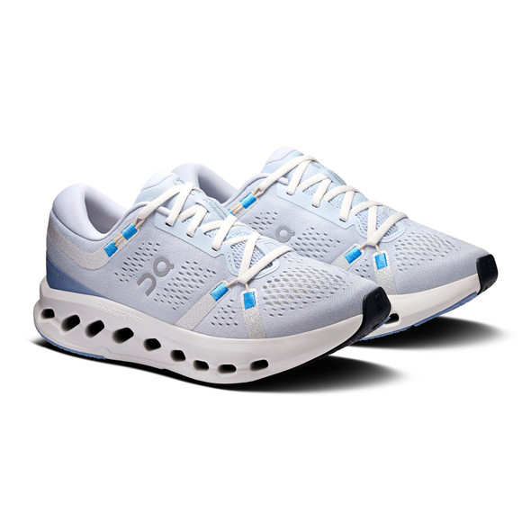 ON FOOTWEAR Womens Cloudsurfer 2 Heather/Ivory Running Shoe
