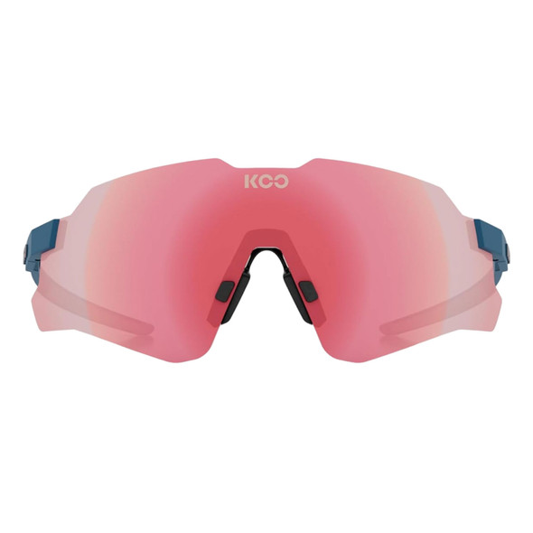 KOO Nebula Sunglasses with Midnight Blue Matt Frame and Photochromic Rose Gold Mirror Lens (OEY00015-844)