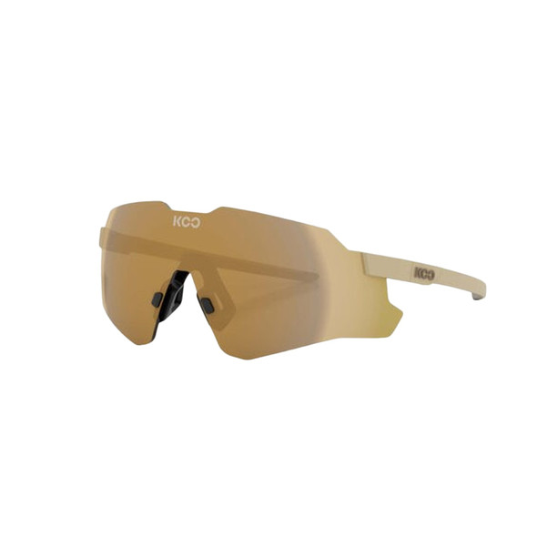 KOO Nebula Vanilla Matt/Dark Gold Mirror Frameless Sunglasses (OEY00015-842)