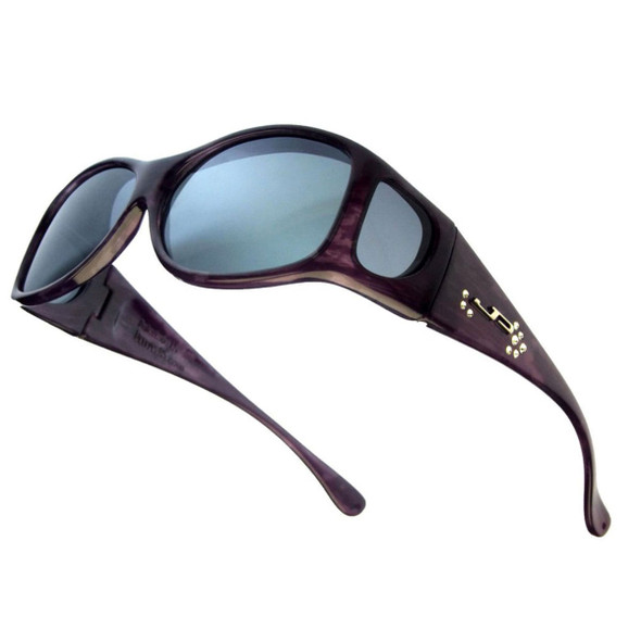 JONATHAN PAUL Glides Purple Haze/Grey Lens Fitover Sunglasses (1082807)