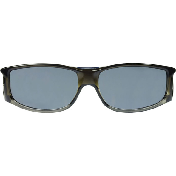 JONATHAN PAUL Jett Olive Charcoal/Gray Lens Large Sunglasses (1082821)