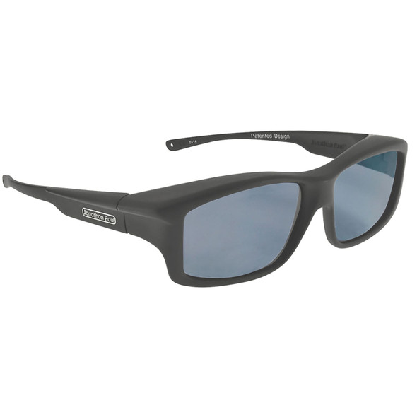 JONATHAN PAUL Yamba Satin Black/Polarvue Gray Sunglasses (1082895)