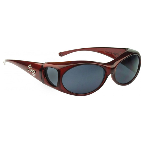 JONATHAN PAUL Aurora Claret/Grey Lens Fitover Sunglasses (1082750)