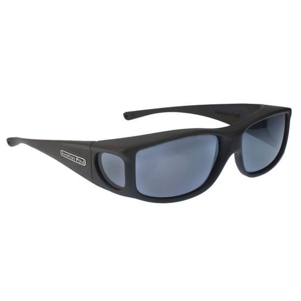 JONATHAN PAUL Jett Matte Black/Grey Lens Fitover Sunglasses (1082817)