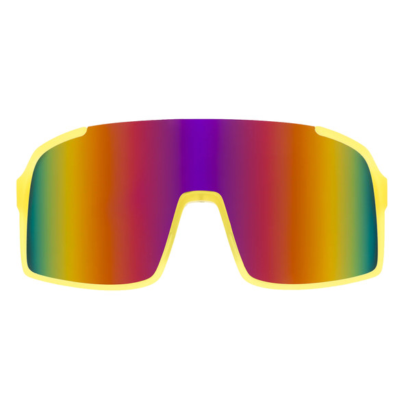 GOODR Unisex Lives Life in All-Caps Yellow Sunglasses (G00895-ATG-01)