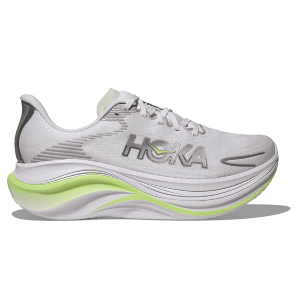 HOKA Men's Skyward X 2 White/Neon Yuzu Running Shoes
