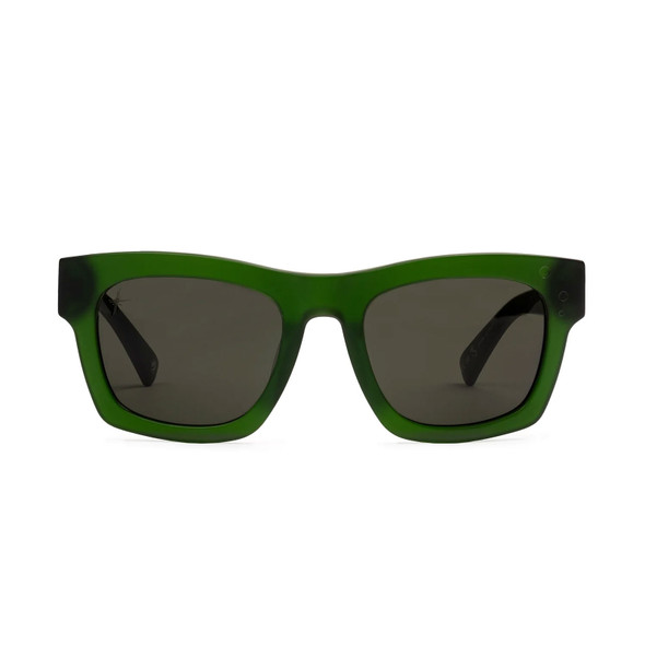 ELECTRIC Crasher 49 JM British Racing Green/Gray Polarized Sunglasses (EE19775042)