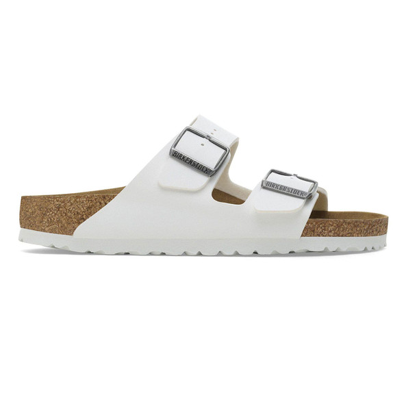 BIRKENSTOCK Arizona Birko-Flor White Sandals