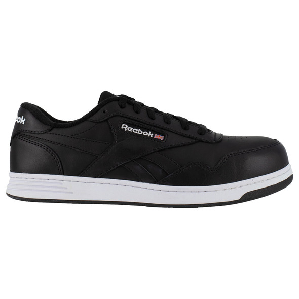 REEBOK Men's Club MEMT Composite Toe Black/White Work Sneakers