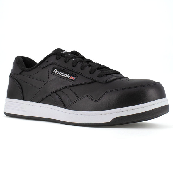 REEBOK Men's Club MEMT Composite Toe Black/White Work Sneakers