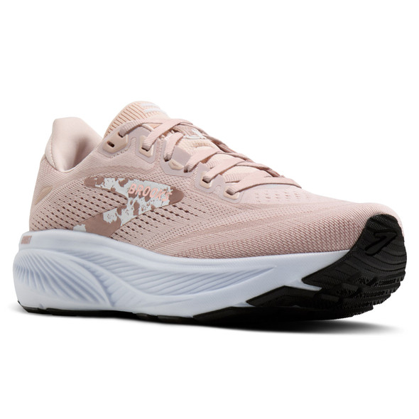 BROOKS Women's Ghost 18 Limited Edition Peach Whip/White/Black Running Shoes