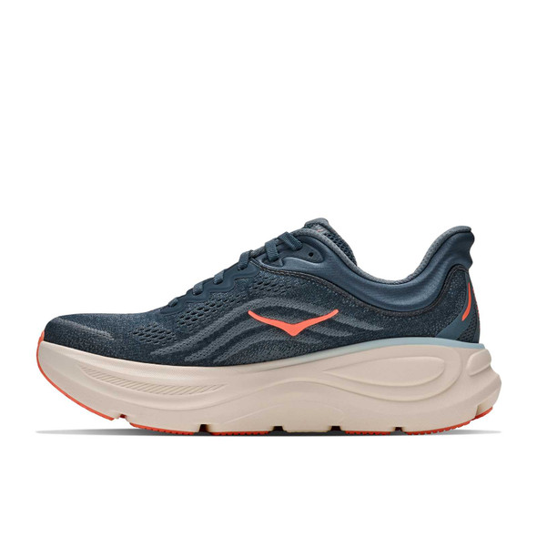 HOKA Men's Bondi 9 Wide Faded Navy/Slate Blue Running Shoes