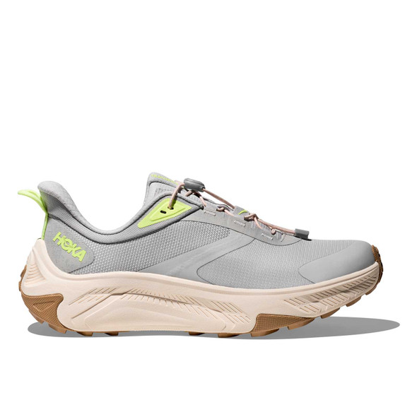 HOKA Women's Transport 2 Cosmic Gray/Neon Yuzu Walking Shoes