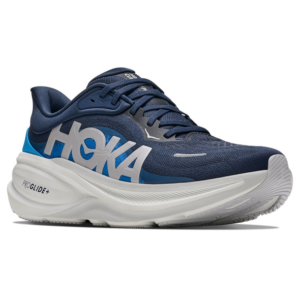 HOKA Men's Clifton Pro Varsity Navy/Soft Cobalt Running Shoes