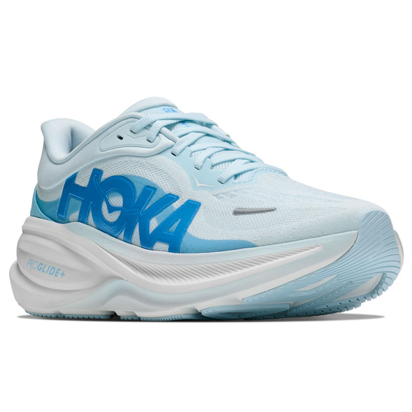 HOKA Women's Clifton Pro Glimmering Blue/Soaring Blue Running Shoes