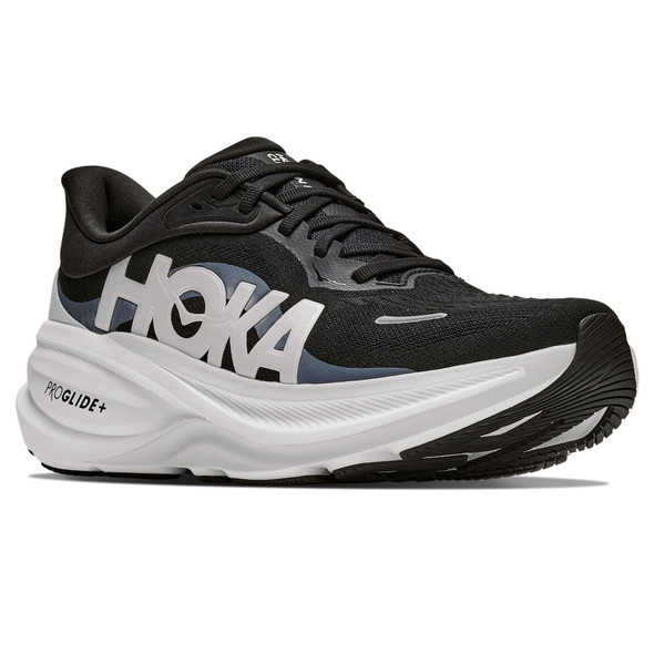 HOKA Men's Clifton Pro Black/Cosmic Grey Running Shoes