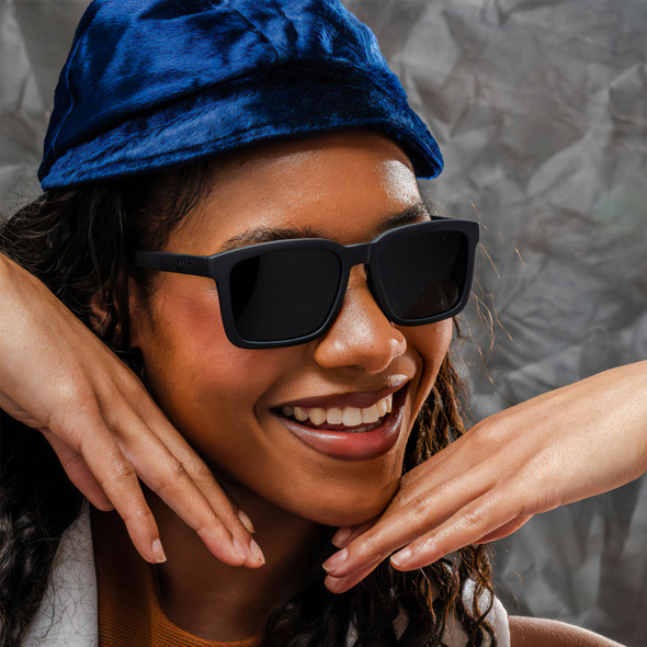 GOODR Slate G Made of Dark Matter Black Sunglasses (G00860-SLG-01)