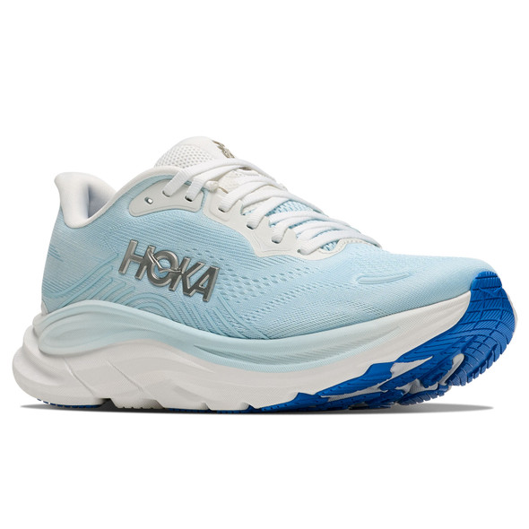 HOKA Women's Clifton 11 Frost/Glimmering Blue Running Shoes