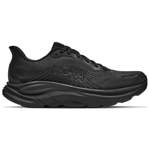 HOKA Men's Clifton 11 Wide Black/Black Running Shoes
