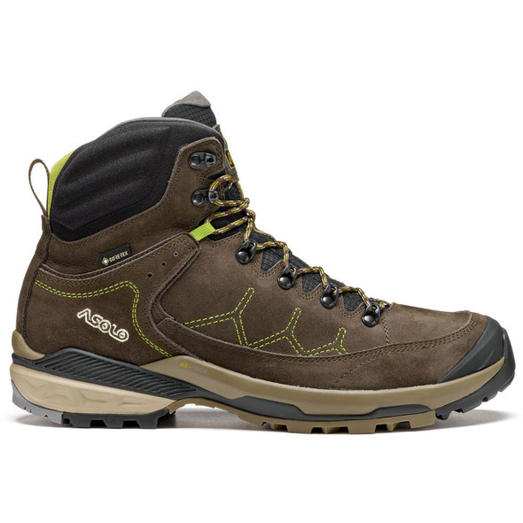 Dark Brown/Lime
