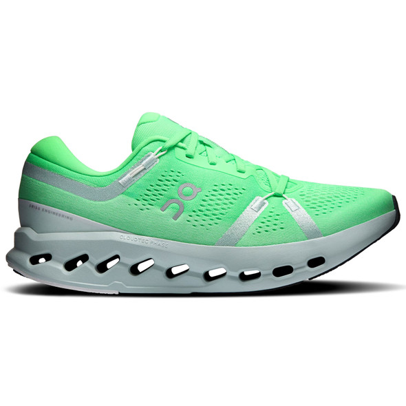 ON FOOTWEAR Men's Cloudsurfer 2 Verdite/Surf Running Shoes