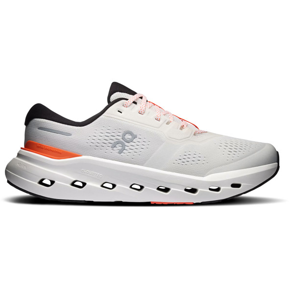 ON FOOTWEAR Men's Cloudrunner 3 Ivory/Flame Running Shoes