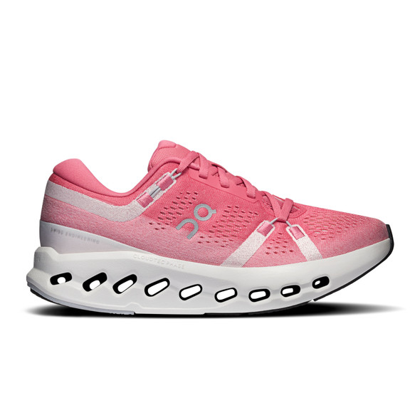 ON FOOTWEAR Women's Cloudsurfer 2 Camellia/Ivory Running Shoes