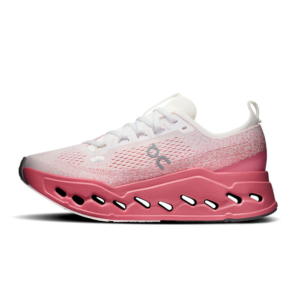 ON FOOTWEAR Women's Cloudsurfer Max White/Camellia Running Shoes