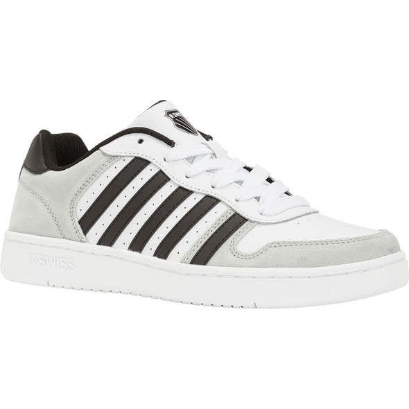 K-SWISS Men's Court Palisades White/Gray/Black Shoes