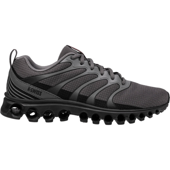 K-SWISS Men's Tubes 220 Smoked Pearl/Black/Mars Red Shoes