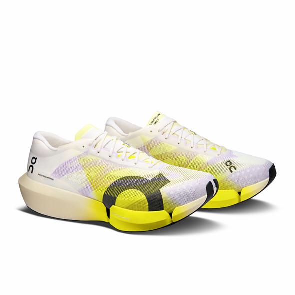 ON FOOTWEAR Unisex Cloudboom Strike 2 White/Lime Shoes