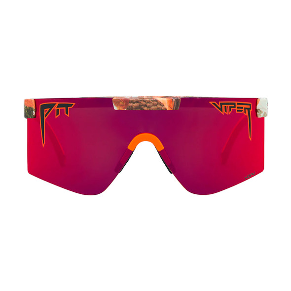 PIT VIPER The Actualbush Original 2.0 HDPV Polarized Red 9147 Sunglasses (E-NR-ACTBUSH-HCP-RD)