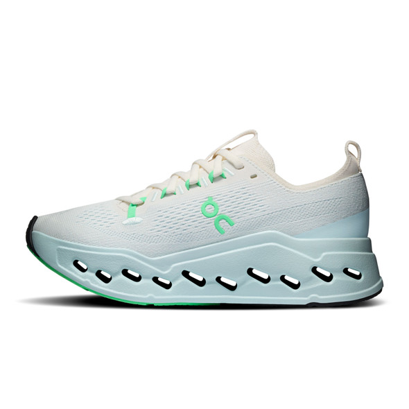ON FOOTWEAR Women's Cloudsurfer Max Ivory/Flurry Running Shoes