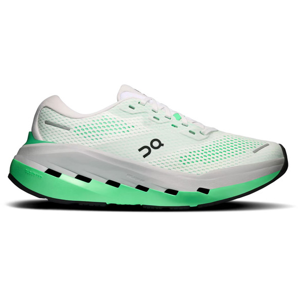 ON FOOTWEAR Women's Cloudrunner 3 Max White/Verdite Running Shoes